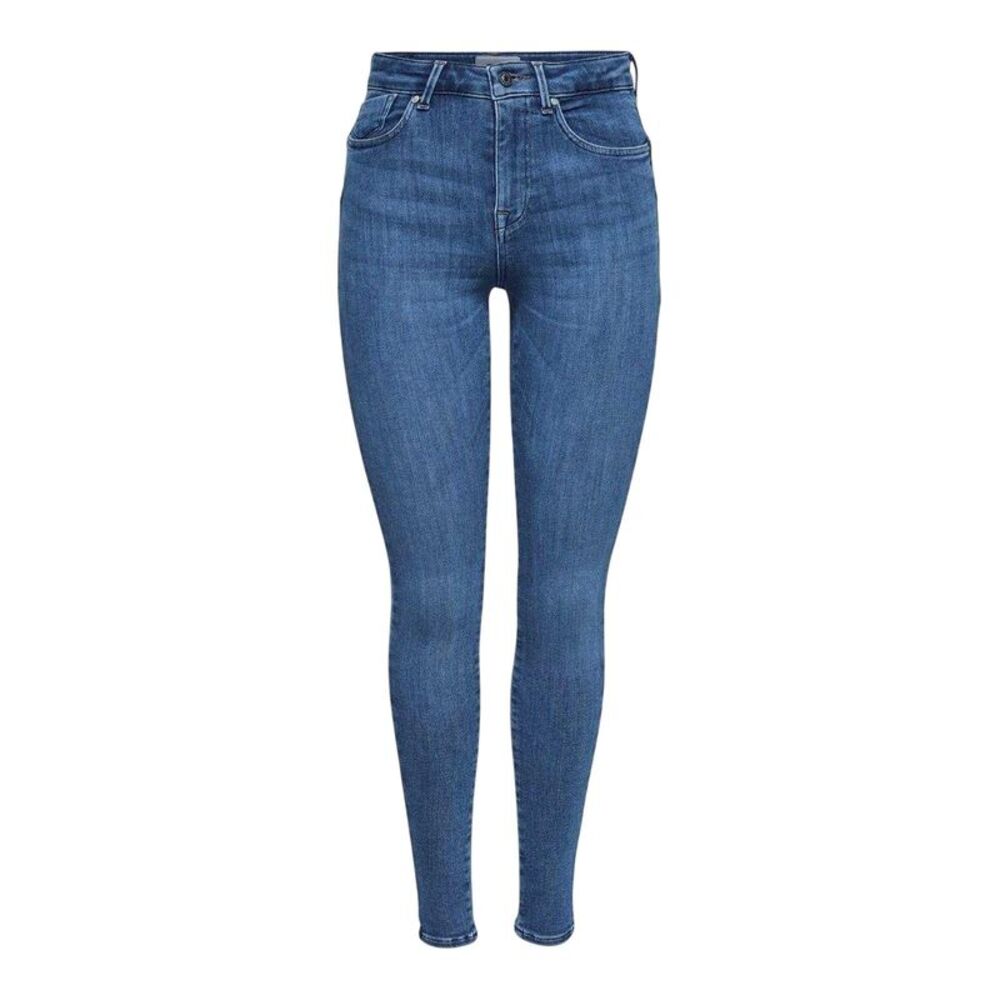 Only Womens/Ladies Plain Skinny Jeans / Light Blue